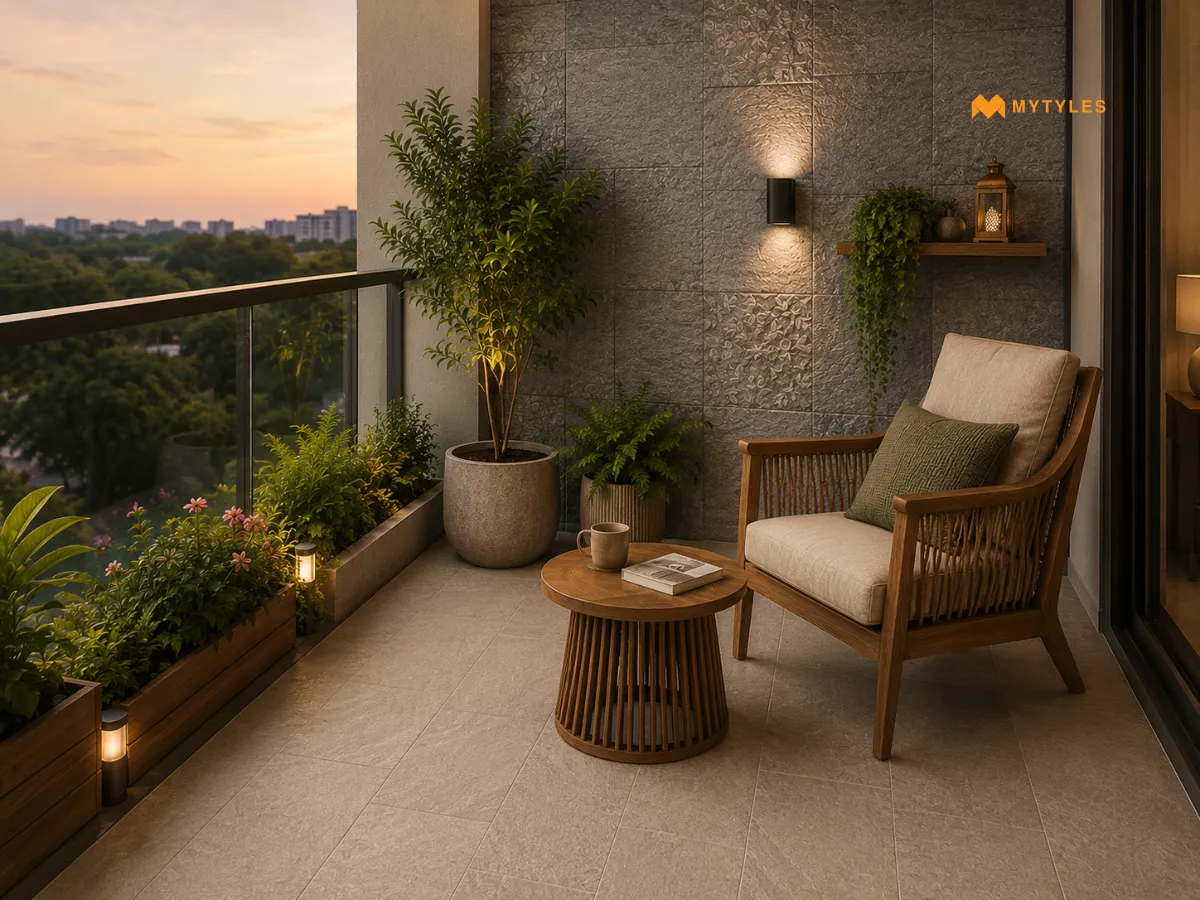 Stone-Look Tiles for a Natural Outdoor Feel